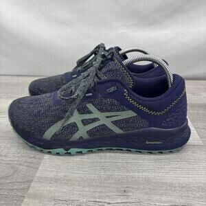 Asics Womens Alpine XT T878N Blue Running Shoes Sneakers Size 9.5